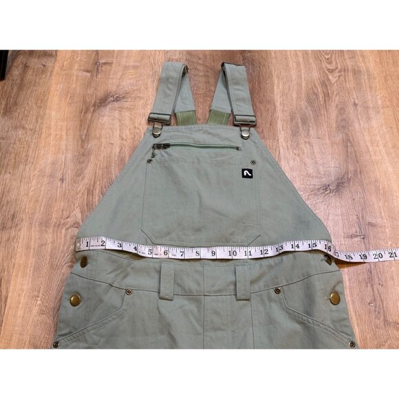 Flylow Trailworks Bib Overalls Sage Green Women’s Size XS - Picture 6 of 7